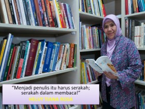 Penulis itu harus serakah...